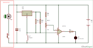 Classify the exchange and flows between. Simple Air Flow Detector Circuit Diagram