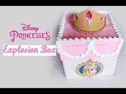 birthday explosion box in disney princesses theme اكسبلودينق بوكس ثيم اميرات ديزني youtube birthday explosion box explosion box disney princess theme