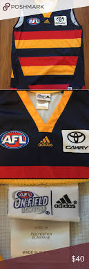 The official source of crows news, video, injury updates, photos, player the adelaide football club acknowledges the kaurna people as the traditional custodians of the. Adelaide Crows Adidas Aussie Rules Football Jersey Description Here S A Really Hard To Find And Super Cool Afl Adel Clothes Design Tank Top Shirt Adidas Shirt