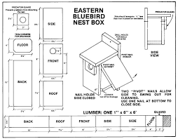 Free Printable Bird House Plans Pdf Bird House Plans For Bluebirds Bluebird House Plans Bird House Plans Bird House Kits
