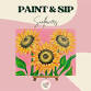 Paint & Sip: Sunflowers event image