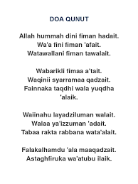 Para ulama memang masih berbeda pendapat tentang anjuran membaca doa qunut, termasuk doa qunut pada saat sholat subuh. Doa Qunut