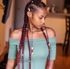 You can wear a braided ponytail for any occasion, with any outfit and it will always look stylish. 1001 Ideas For Beautiful Ghana Braids For Summer 2019