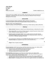 This is what this guide is all about. A Professional Resume Template For A Financial Assistant Want It Download It Now Resume Template Professional Retail Resume Template Resume