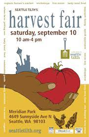 Celebrate Harvest Season With Seattle Tilth Wallyhood Harvest Organic Farmers Market Festival Posters