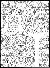 Customize the letters by coloring with markers or pencils. Flowery Owl Colouring Pages Coloring Books Coloring Pages