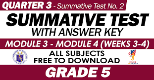 Lesson 1 nys common core mathematics curriculum answer key 5. Grade 5 3rd Quarter Summative Test No 2 With Answer Key Modules 3 4 Deped Click