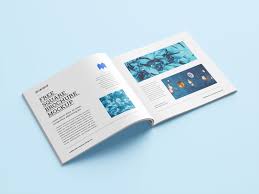 Download Free Square Brochure Magazine Mockup Psd Set Good Mockups