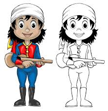 100 páginas para colorear diferentes para crear maquillaje. Dibujos De Historia De Venezuela Para Colorear Para Ninas Y Ninos
