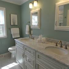 Furthermore, a brown vanity with beige marble top gives the room an elegant color which is so inspiring to copy. Light Green Bathroom Ideas Houzz