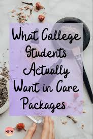 What College Students Actually Want In A Care Package College Gifts College Student Gifts College Student Care Package