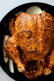 How do you bake a chicken breast at 350 degrees? Indian Spiced Roast Chicken Simply Delicious