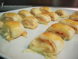 Rollitos De Jamon Y Queso Los Postres De Mami Recetas Faciles Y Dulces