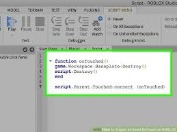 It's the tool from the roblox corporation used by game developers to create and publish games to the roblox platform. Click Delete Script Roblox Roblox Ctrl Click Delete Script