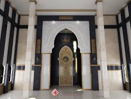 Teman youtube'semoga kabar baik semuanya ya , d'pilar divideo kali ini coba menggambar gate pemisah antar ruang yang familyar di sebut kongliong. Cara Memasang Granit Untuk Interior Masjid