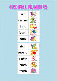 Use our → number generator to see how to spell any desired number. Ordinal Numbers Interactive Worksheet Ordinal Numbers Kids Worksheets Preschool Primary School Activities