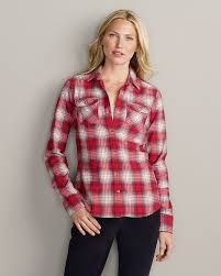 Stine S Favorite Flannel Shirt Eddie Bauer Color Blossom Size Medium Tall Tartan Clothing Plaid Fashion Womens Fashion Dresses Casual
