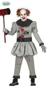 Another creepy killer clown video has emerged, and it could be the most frightening. Krankzinnige Killer Clown Halloween Man Kostuum