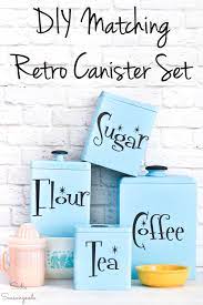 Mid century lime green kitchen canister set speko prod. Retro Canisters For Mid Century Modern Kitchen Decor
