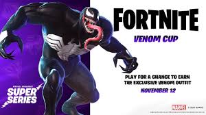 Venom is a marvel series outfit in fortnite: New Boss Venom Skin Free Rewards In Fortnite Marvel Knockout Super Series Youtube