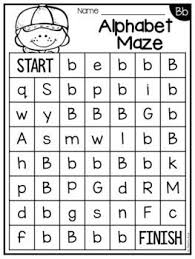 Alphabet Maze Worksheets Letter Recognition Letter Recognition Letter Recognition Worksheets Alphabet
