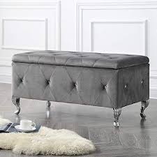 Ac Pacific Ac Bed16 Grey Bench Bench Tufted Storage Grey Https Www Amazon Com Dp B07hsm1vwk Ref Cm Sw R Pi D Tufted Storage Bench Storage Bench Furniture