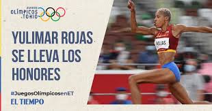 Yulimar rojas broke the world record in winning gold in the women's triple jump. Ek1duqy091pvcm