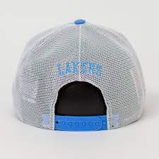 New Era Nba Los Angeles Lakers Heritage Trucker Snapback 9forty A Frame Cap Kappen Aus Usa Sports Gb