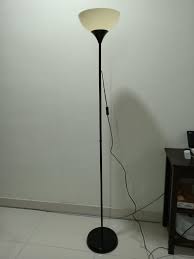 Like the shelf lamp this floor lamp is led powered helping you save. Ikea Stand Lamp Ajustable Height Black And White With Light Bulb W 27cm H 176cm 1 Item Home Furniture Home Decor On Carousell