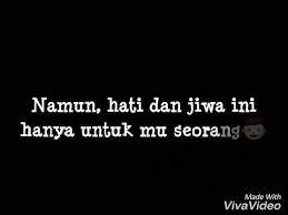 Aku cuma bikin video nya:). Kata Kata Cinta Terlarang