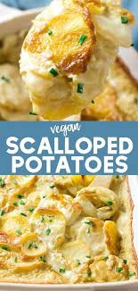 Vegan Scalloped Potatoes Recipe Vegan Thanksgiving Recipes Scalloped Potato Recipes Vegan Recipes