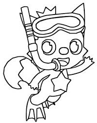 Sep 14, 2020 · baby shark coloring pages. Coloring Page Baby Shark Pinkfong Fins And Snorkel 3