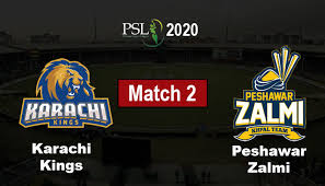 Peshawar zalmi highlights | ma2. Psl 2020 Karachi Kings Vs Peshawar Zalmi Live Score Psl 5 Match 02