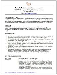 Sample Template Of An Excellent Work Experienced Resume Sample With Great Career Objective Job Prof Best Resume Format Resume Format Download Cv Resume Sample
