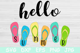 Download Hello Summer Vertical Svg Free Svg Cut Files Create Your Diy Projects Using Your Cricut Explore Silhouette And More The Free Cut Files Include Svg Dxf Eps And Png Files