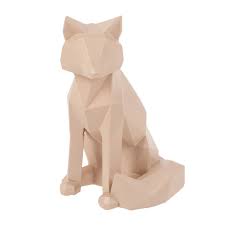 Statuette Renard En Resine Rose Pale H15 Sur Maisons Du Monde Piochez Parmi Nos Meubles Et Objets Deco Et Faites L Deco Renard Deco Maison Du Monde Objet Deco