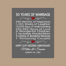 My husband and i will have been married 30 years on the 18th of february and i was wanting to. 30th Anniversary Gift 30 Years Anniversary Gift 30 Years Etsy 30 Year Anniversary Gift 30th Anniversary Gifts Pearl Anniversary