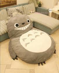 Giant Totoro Floor Pillow I D Jump Bounce On It All The Time Totoro My Neighbor Totoro Kids Rugs