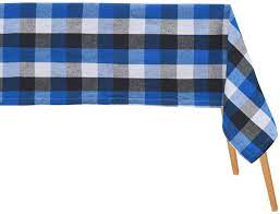 Tablecloth baby blue plaid buffalo check cotton sateen. Amazon Com Buffalo Plaid Tablecloth Plaid Tablecloth Rectangle Checked Tablecloth Blue And White Checkered Tablecloth Buffalo Check Tablecloth Blue Plaid Tablecloth 63x126 Navy Black And White Home Kitchen