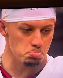 Patrick Mahomes is suffering from a severe case of PTSD, POST TRAUMATIC  SACK DISORDER 🦅💚