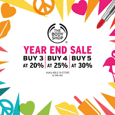 Hey mums & dads, shop the best deals right now at mothercare malaysia! The Body Shop Year End Sale In Store Online 26 30 December 2016