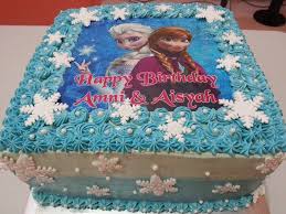 Square Frozen Birthday Cake Frozen Birthday Cake Frozen Birthday Cake