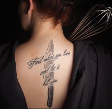 Find What You Love And Let It Kill You Quote Meaning Find What You Love And Let It Kill You Tattoo Inspiration From Aerikahothouse At The Culinary Institute Of Ameri Culinary Tattoos Cooking Tattoo Chef Tattoo