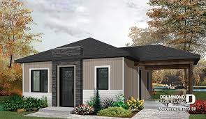 Our Best Tiny House Plans Very Small House Plans And Floor Plans This two bedroom house plan has a larger living room that comes together with an open kitchen and a.