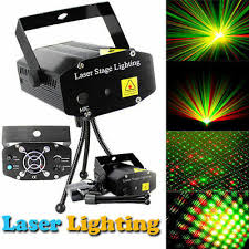 New Mini R G Laser Led Stage Lighting Projector For Disco Dj Xmas Party Light Ebay