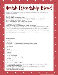 *options and variations for amish friendship bread: Amish Friendship Bread Starter Recipe With Images Amish Friendship Bread Friendship Bread Amish Friendship Bread Starter Recipes