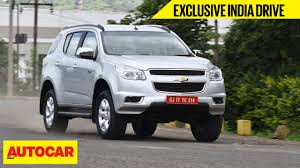 Chevrolet blazer 2020 price in india. Chevrolet Trailblazer Exclusive India Drive Autocar India Youtube