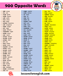 900 Opposite Words In English Lessons For English Is there such a word as 'unfresh' in english. 900 opposite words in english lessons