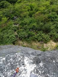Looking Down The Cliff