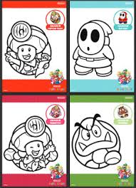 Illustration of ashamed or shy funny guy character for coloring book. My Super Mario Boy Super Mario Colouring In Sheets